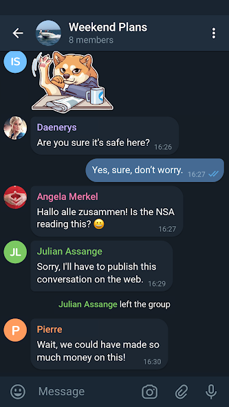 Telegram X screenshot 2