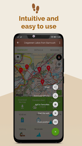 Visorando - Walking routes screenshot 5