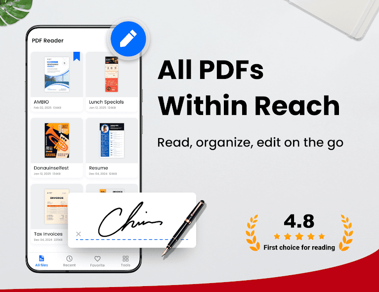 PDF Reader - PDF Editor screenshot 1