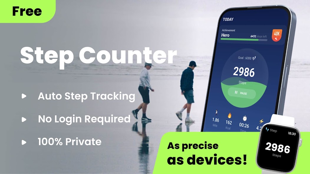 Step Counter - Pedometer screenshot 1