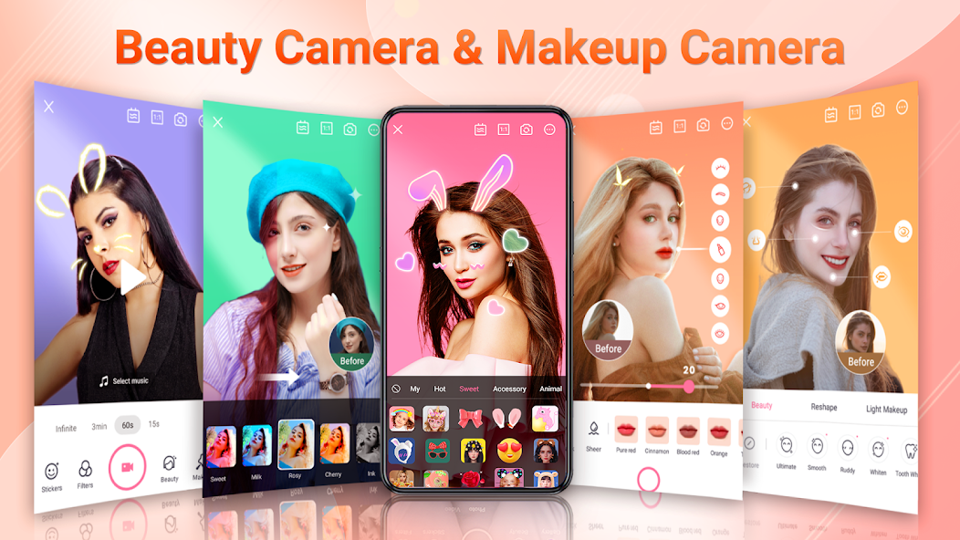 Beauty Camera - Sweet Camera screenshot 1