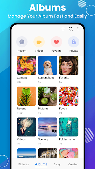 Gallery- Photo Gallery & Album screenshot 1