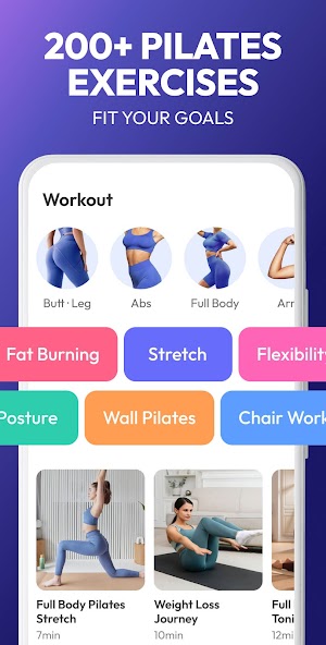 Pilates Workout at Home screenshot 5