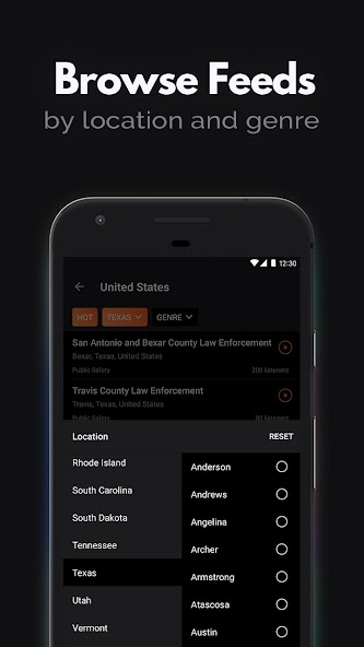 Police Scanner - Live Radio screenshot 3