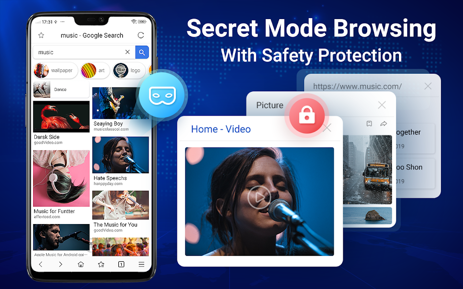 Web Browser - Fast & Privacy screenshot 8