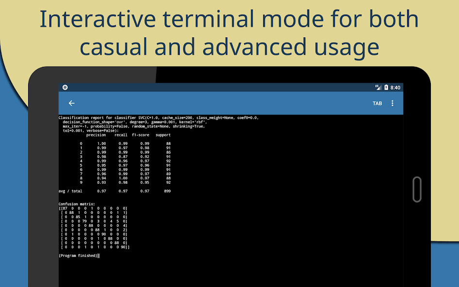 Pydroid 3 - IDE for Python 3 screenshot 2