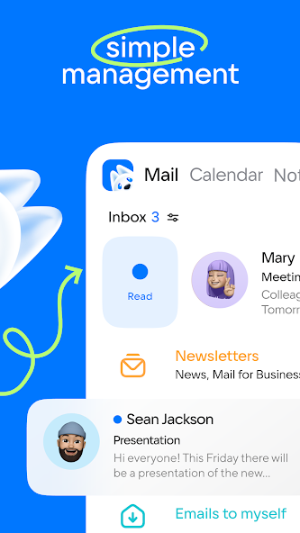 Mail: Email, Cloud, Calendar screenshot 8