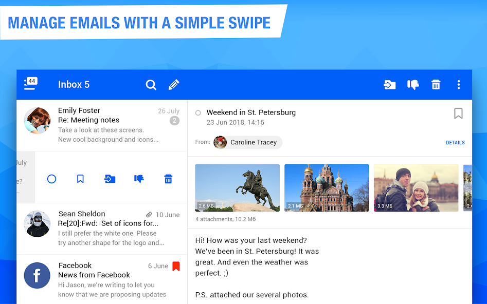 Mail: Email, Cloud, Calendar screenshot 12