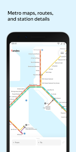 Yandex Metro screenshot 1