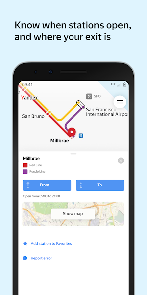 Yandex Metro screenshot 2