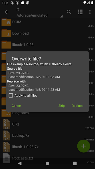 ZArchiver screenshot 4