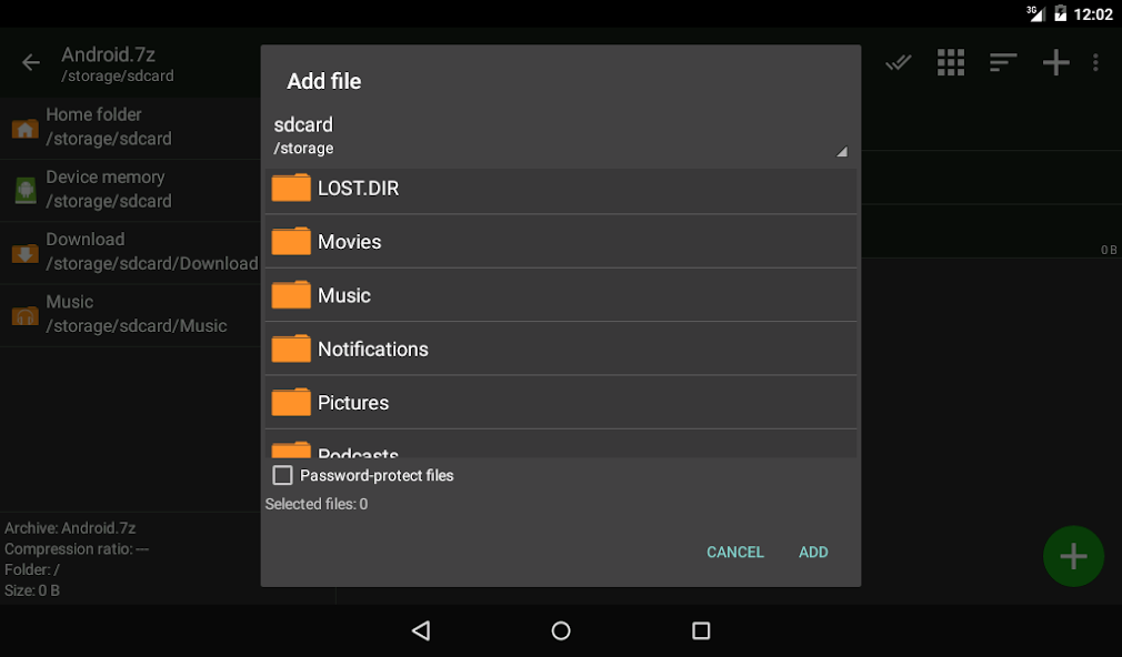 ZArchiver screenshot 10