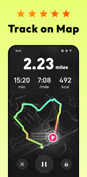 Running App - GPS Run Tracker screenshot 1