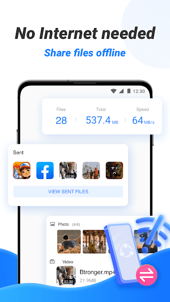 SHAREit Lite - Fast File Share screenshot 3