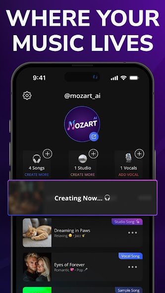 AI Song Generator - Mozart AI screenshot 31