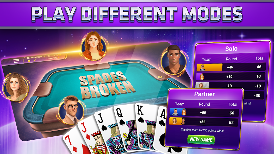 Spades: Classic Card Game screenshot 11