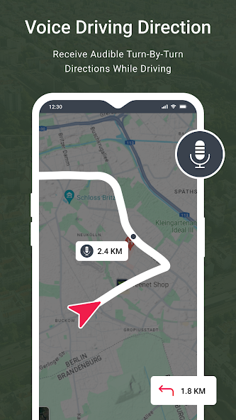 Voice GPS & Driving Direction screenshot 5