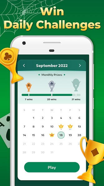 Spider Solitaire Classic Games screenshot 5