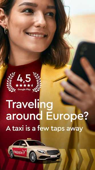 FREENOW - Taxi and more screenshot 1
