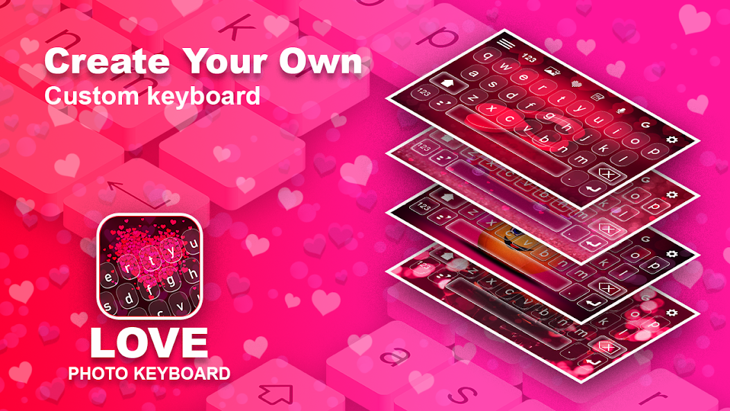 Love Photo Keyboard Theme 2023 screenshot 1