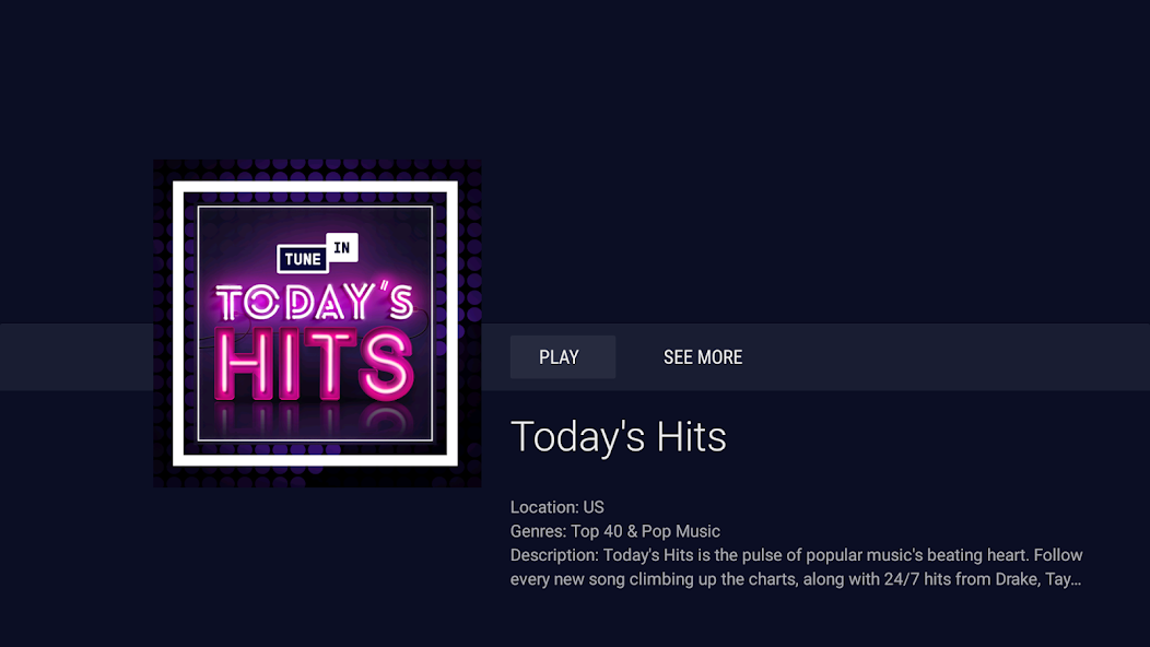 TuneIn Radio: Music & Sports screenshot 2