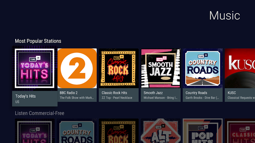 TuneIn Radio: Music & Sports screenshot 5