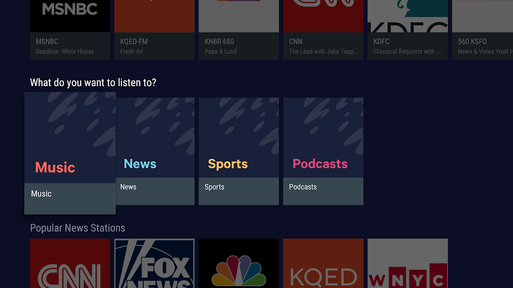 TuneIn Radio: Music & Sports screenshot 6