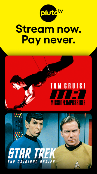 PlutoTV: Live TV & Free Movies screenshot 1