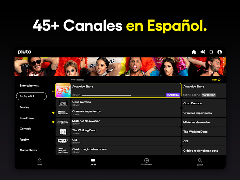 PlutoTV: Live TV & Free Movies screenshot 38