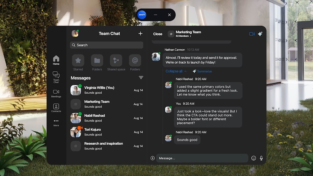 Zoom Workplace screenshot 5