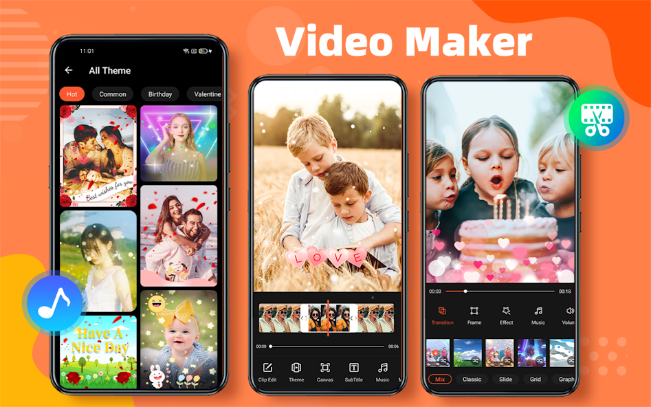 Photo Video Maker With Music screenshot 1