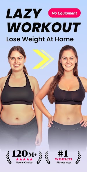 Workout for Women: Fit at Home screenshot 1