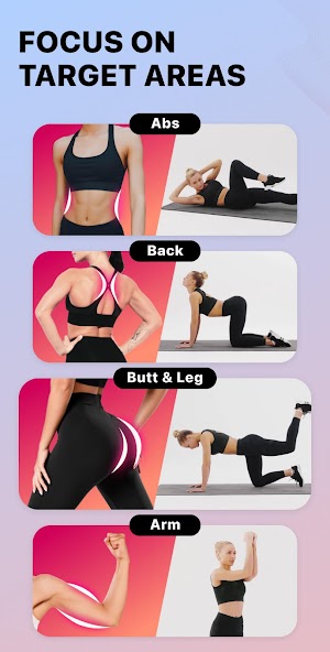 Workout for Women: Fit at Home screenshot 3
