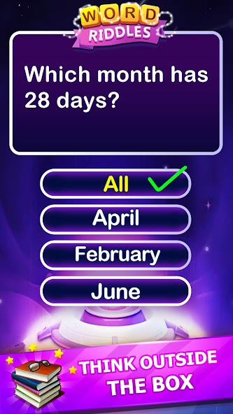 Word Riddles - Offline Word Ga screenshot 1