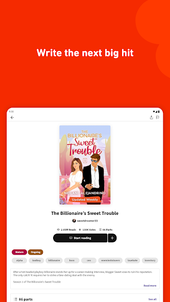 Wattpad - Read & Write Stories screenshot 3