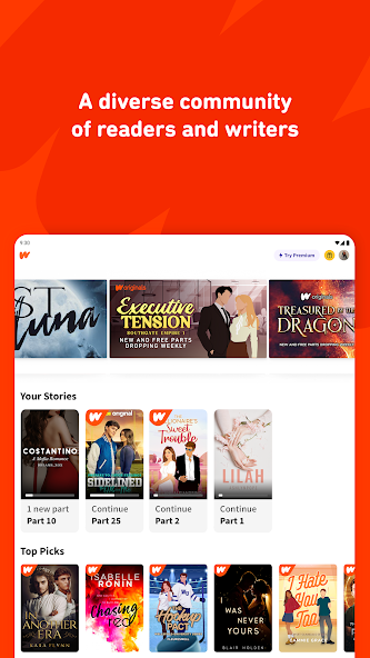 Wattpad - Read & Write Stories screenshot 17