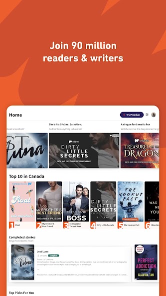 Wattpad Beta screenshot 4
