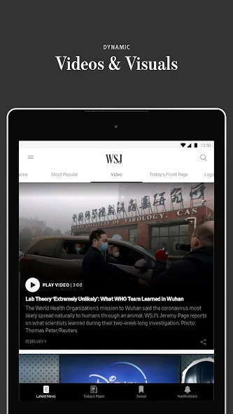 The Wall Street Journal. screenshot 2