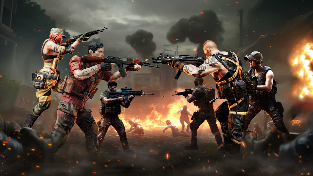 Zombie Hunter: Offline Games screenshot 12